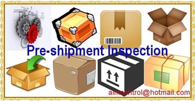 Pre-shipment inspection services