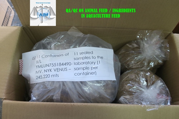 qa-qc-on-animal-feed-ingredients-in-aquaculture-feed- samples and sampling