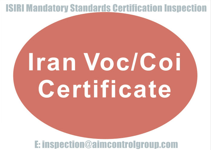 VOC_COI_Certificate_for_goods_to_Iran