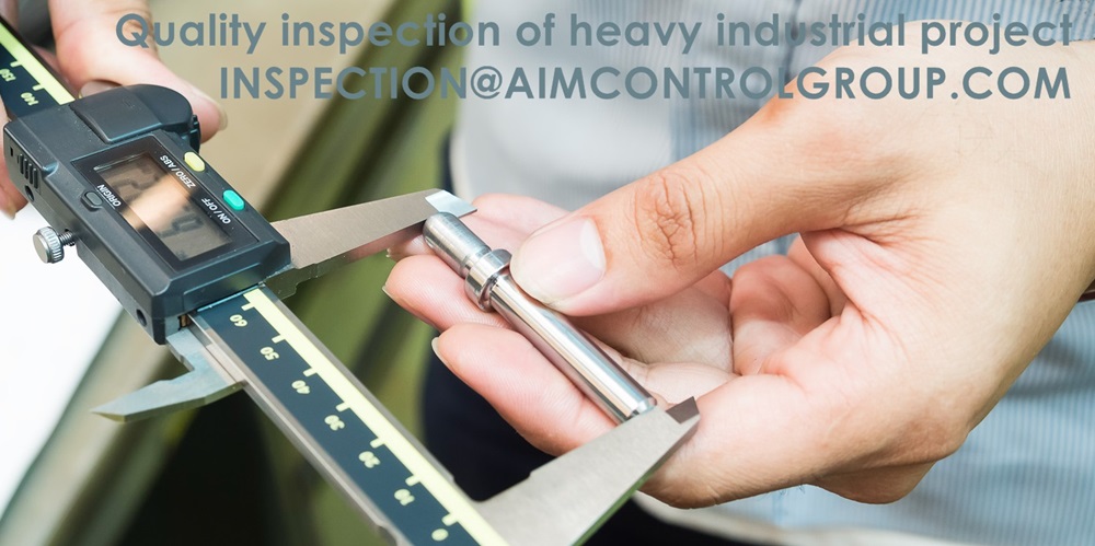 Quality inspection of heavy industrial project