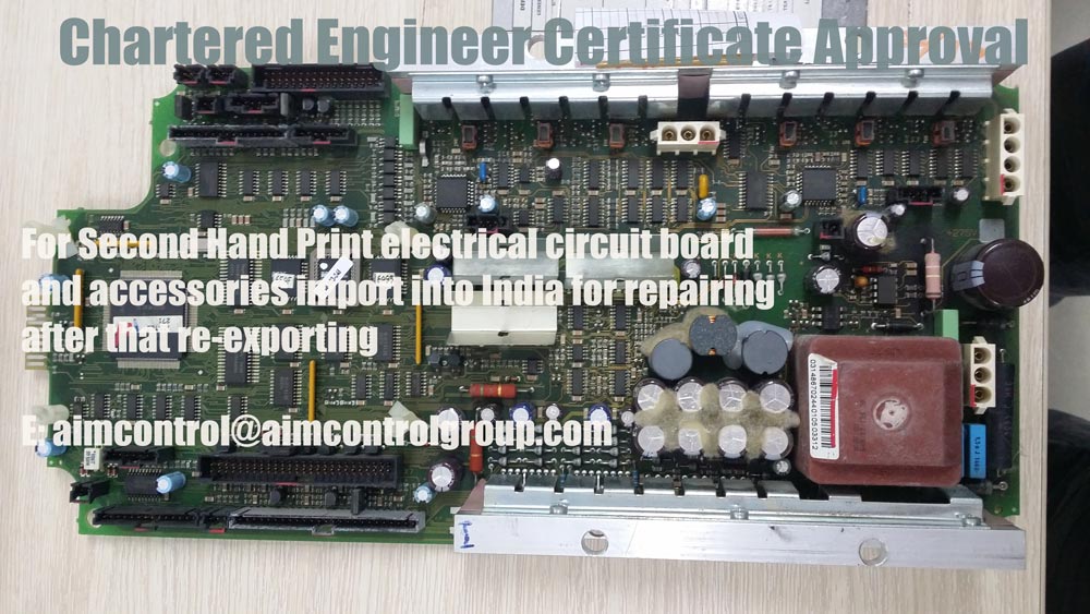 Chartered_Engineer_Certification_for_used_electrical_equiosystem_to_India