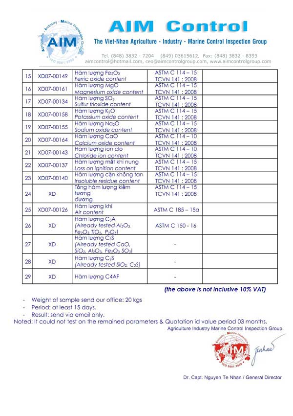 Cement_Test_Analysis_Inspection_Certificate_Vietnam