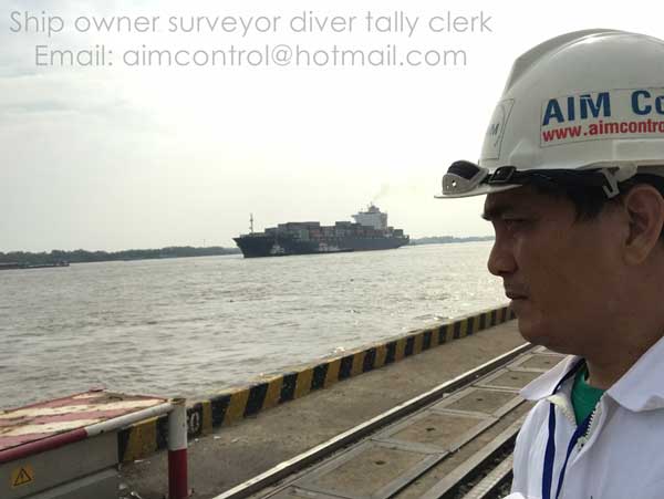 Ship owner surveyor diver tally clerk