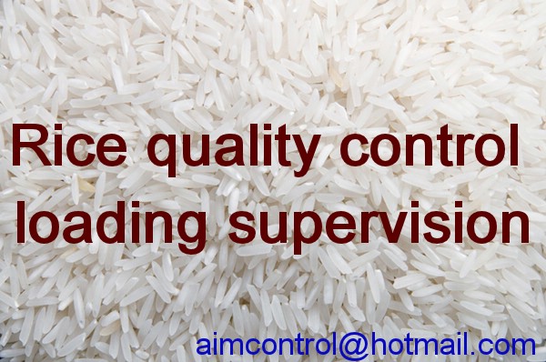 Weight survey Quantity Tally Quality inspection for Asia Cargo White Rice