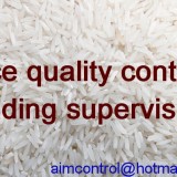 Rice foods quality inspection and certificate